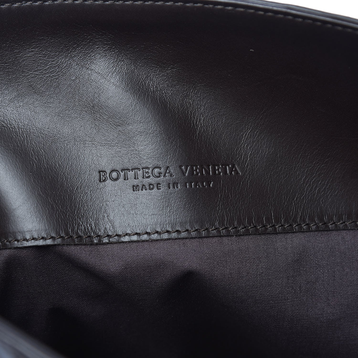Bottega Veneta Nappa Intrecciato VN Crossbody Messenger Bag Ebano 6 of 11
