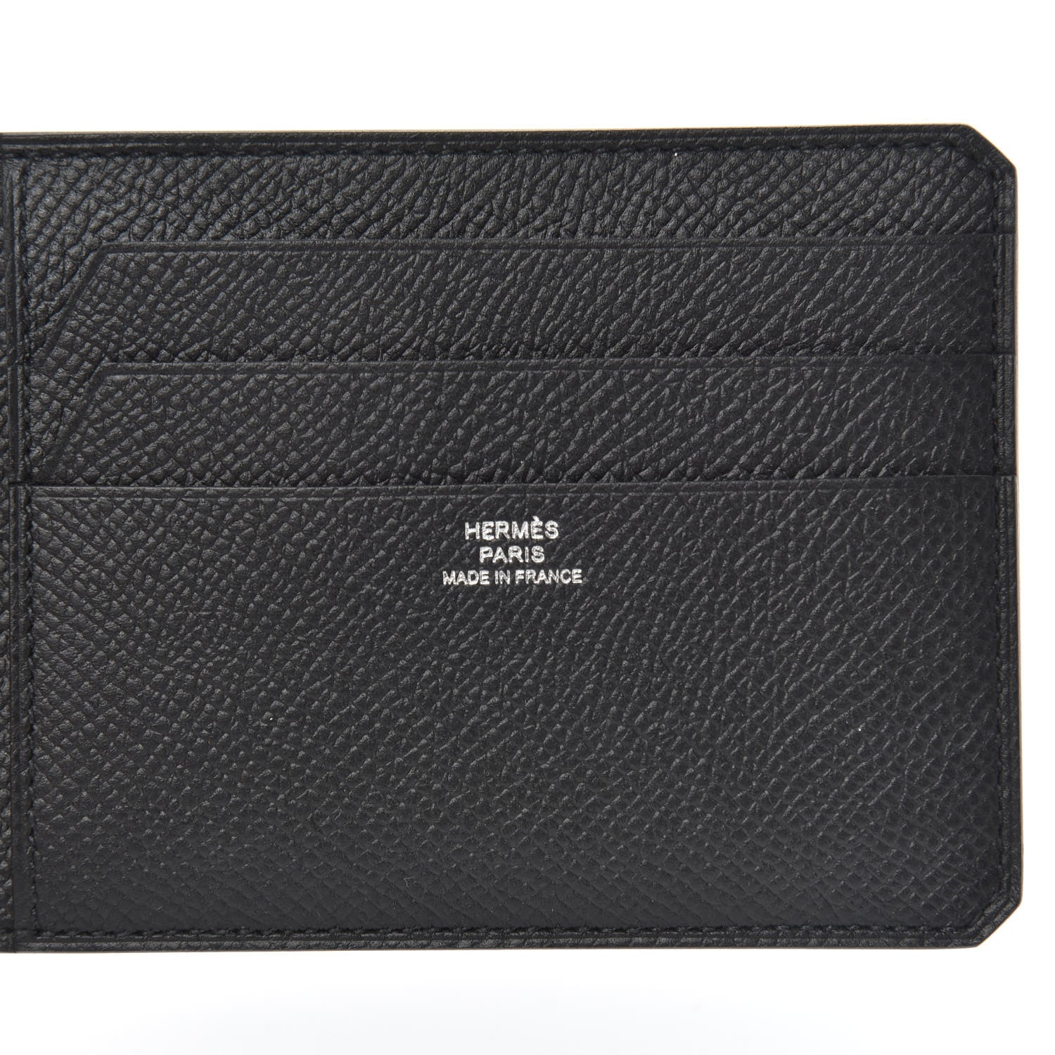 Hermes Epsom City 8CC Card Holder Black 5 of 6