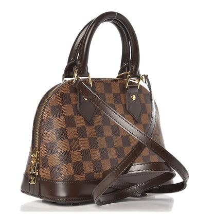 Louis Vuitton Damier Ebene Alma BB 4 of 9