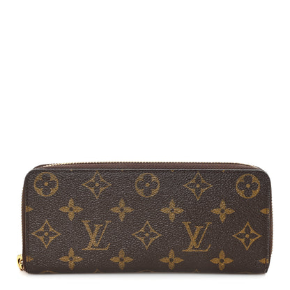 Louis Vuitton Monogram Clemence Wallet Fuchsia 1 of 6