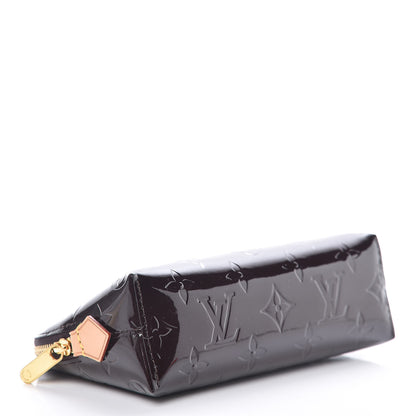 Louis Vuitton Vernis Cosmetic Pouch Amarante 4 of 8