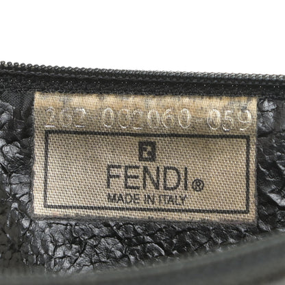 Fendi Pequin Zip Clutch Tobacco 6 of 13