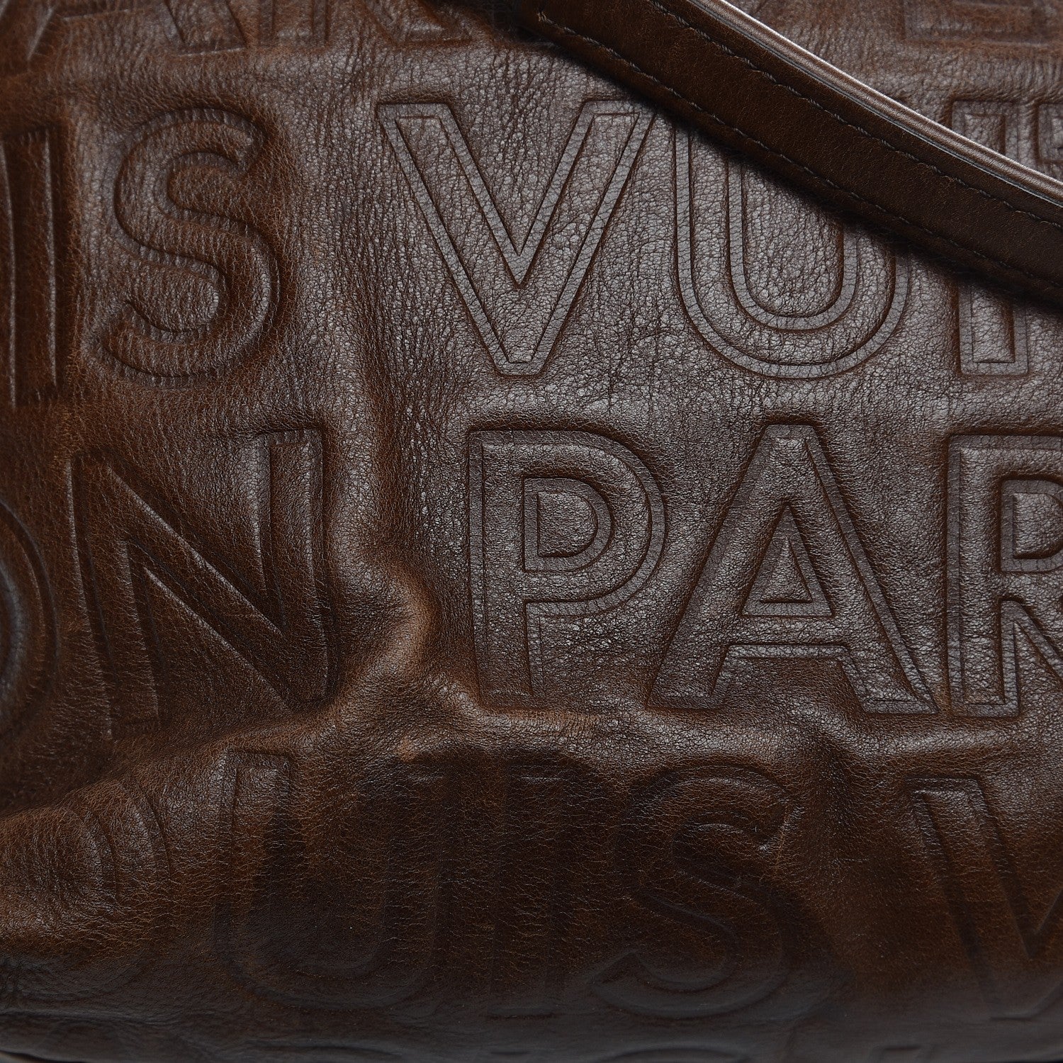 Louis Vuitton Monogram Paris Souple Whisper PM Chocolate 11 of 12