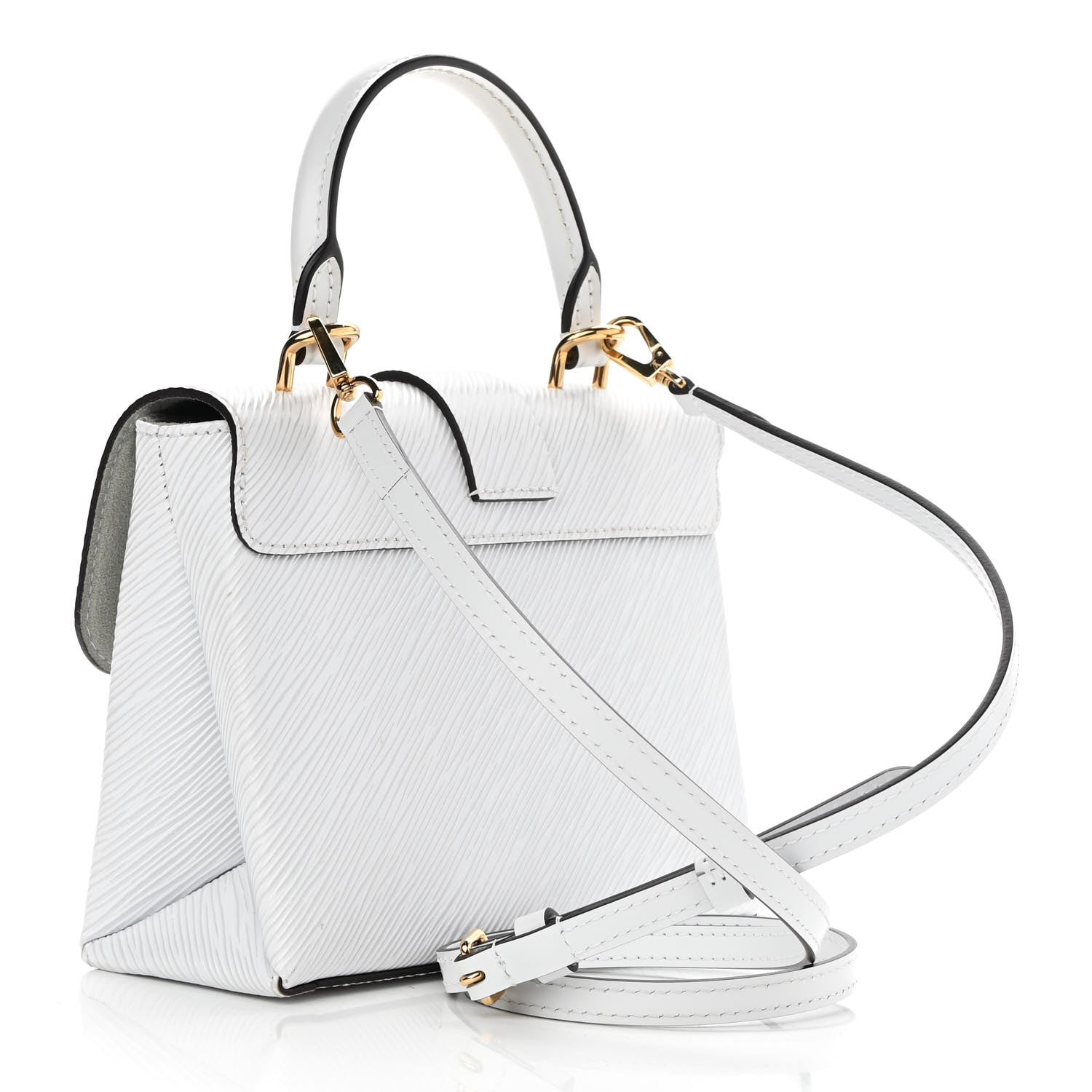 Louis Vuitton Epi Locky BB White 3 of 9