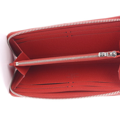 Louis Vuitton Epi Clemence Wallet Coquelicot 4 of 9
