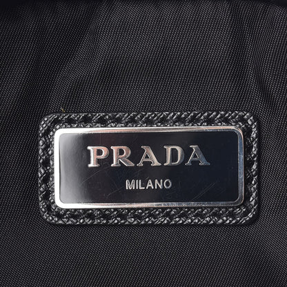 Prada X JAMES JEAN Tessuto Nylon Robot Monkey Belt Bag Black 6 of 9