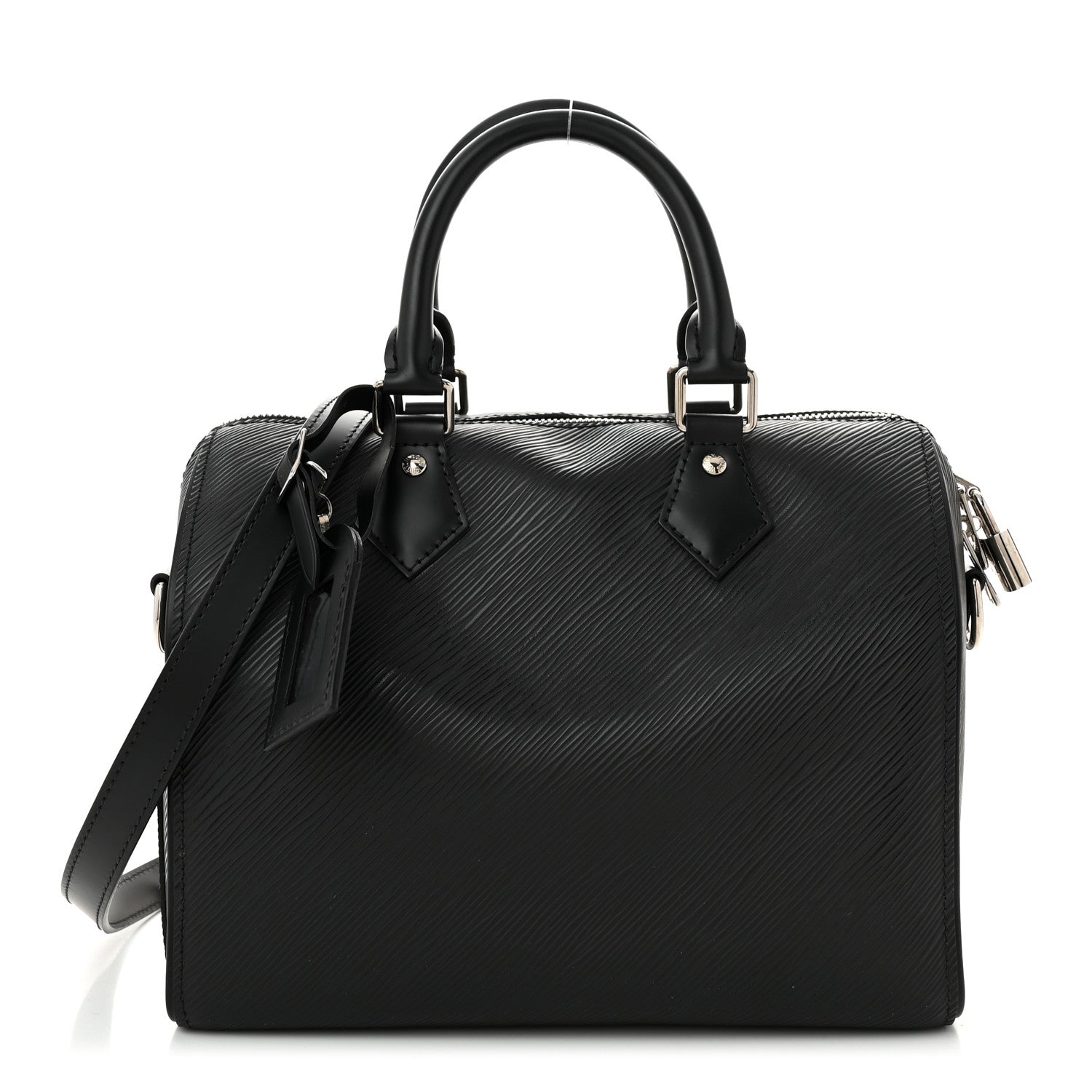 Louis Vuitton Epi Speedy Bandouliere 25 Black 1 of 9