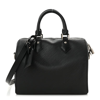 Louis Vuitton Epi Speedy Bandouliere 25 Black 1 of 9