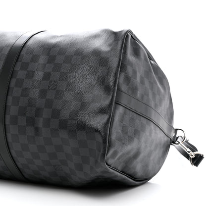 Louis Vuitton Damier Graphite Keepall Bandouliere 55 9 of 9