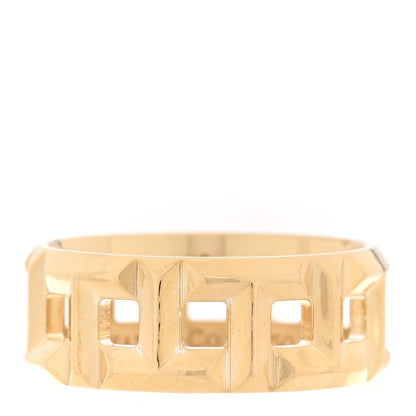 Tiffany 18K Yellow Gold T True Wide Ring 56 7.5 1 of 5
