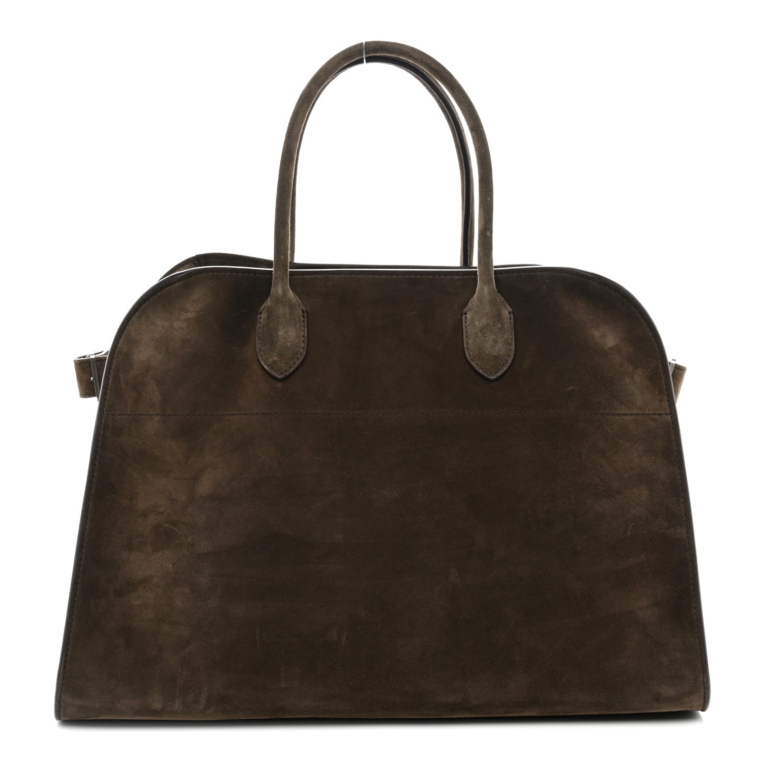 The Row Suede Soft Margaux 15 Nut Brown 1 of 9