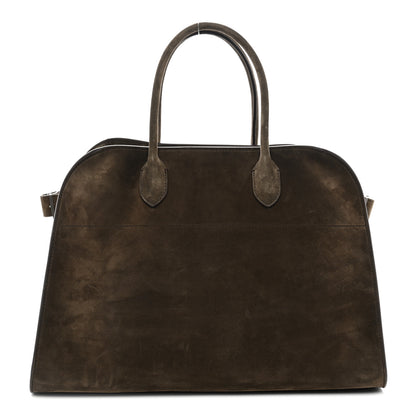 The Row Suede Soft Margaux 15 Nut Brown 1 of 9