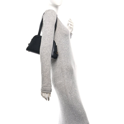 Hermes Vache Hunter Toile Militaire Swift Tablier Sellier Black 2 of 11