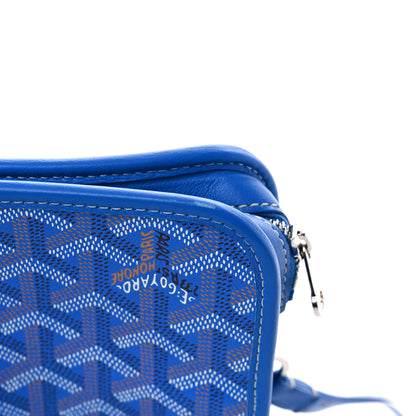 Goyard Goyardine Jouvence Toiletry Pouch Sky Blue 11 of 12
