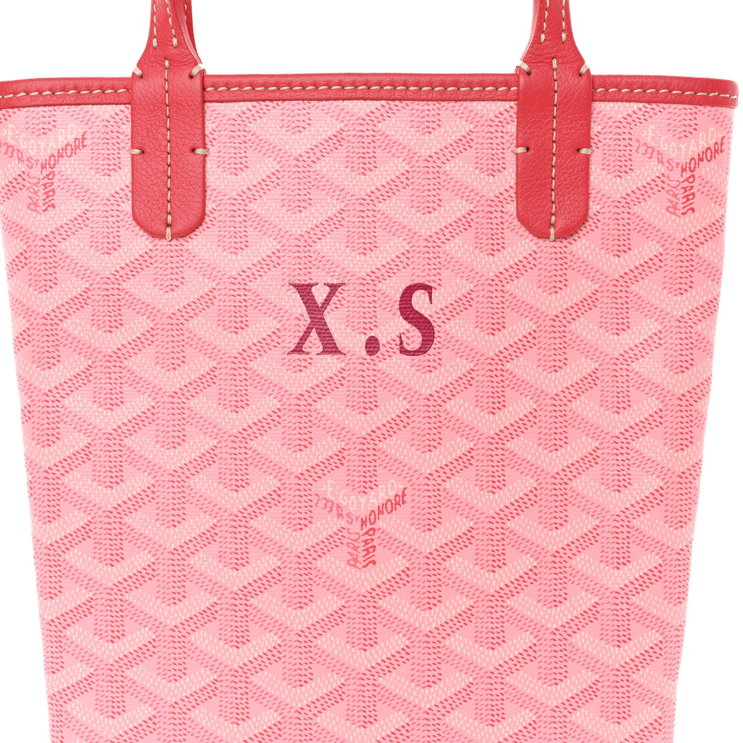 Goyard Goyardine Poitiers Tote Pink 8 of 10