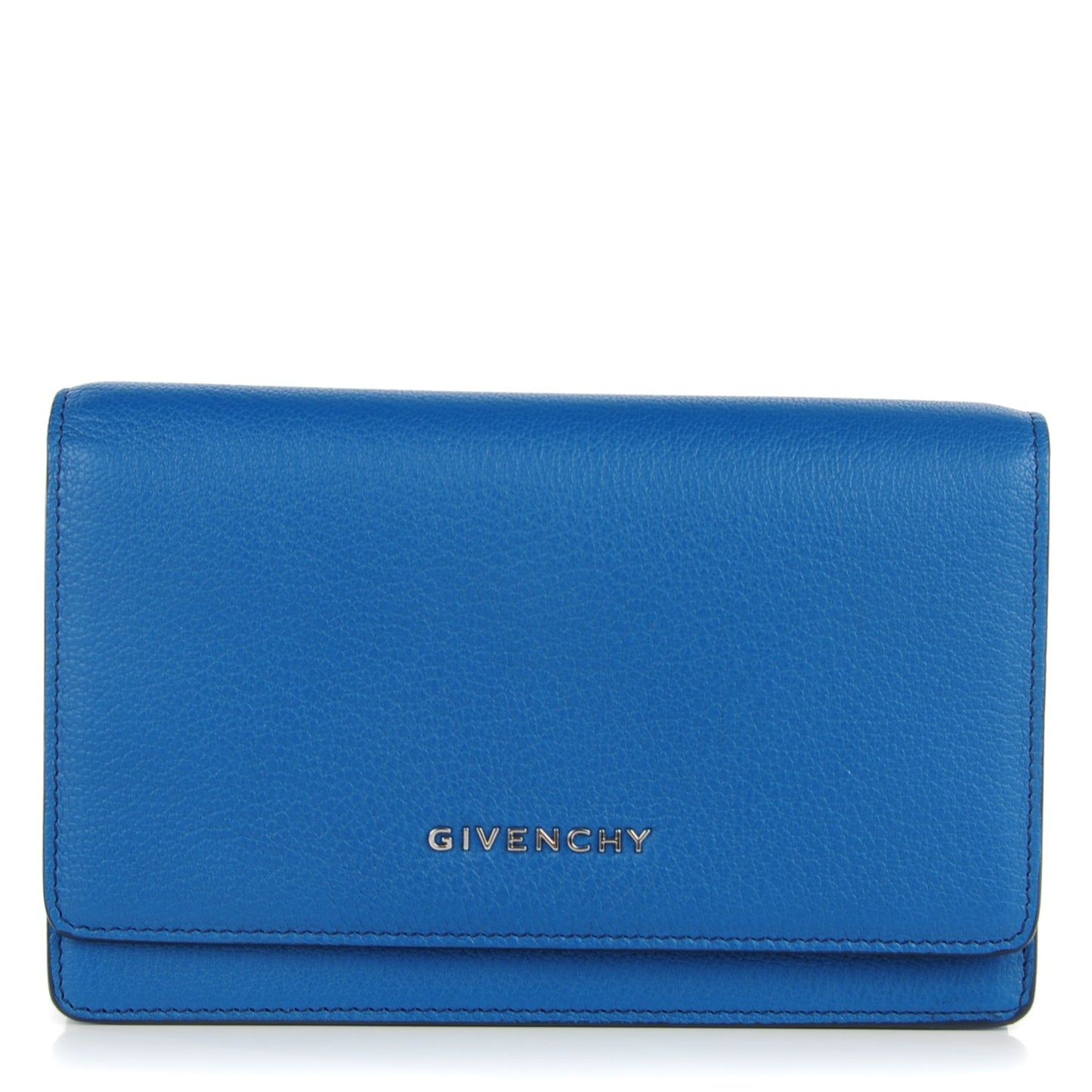 Sugar Goatskin Pandora Chain Wallet Dark Blue