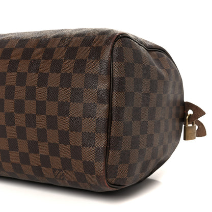 Louis Vuitton Damier Ebene Speedy 30 11 of 14