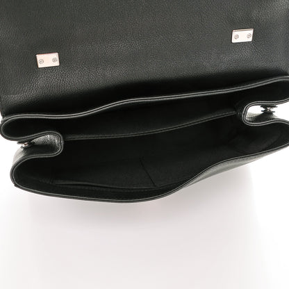 Louis Vuitton Soft Calfskin Lockme II Top Handle Black 6 of 8