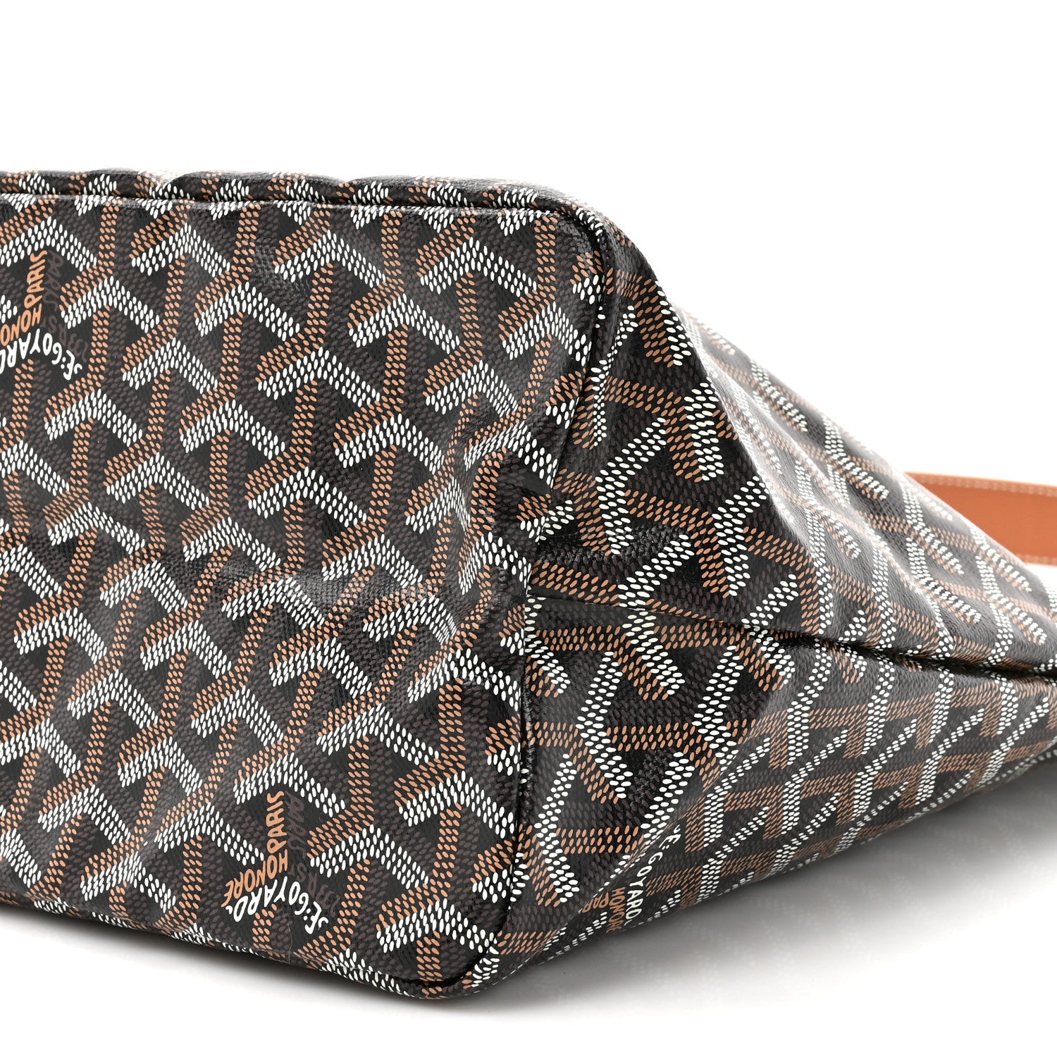 Goyard Goyardine Boheme Hobo Black Gold 11 of 12