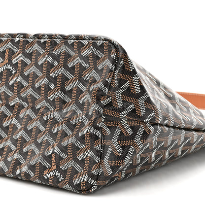 Goyard Goyardine Boheme Hobo Black Gold 11 of 12
