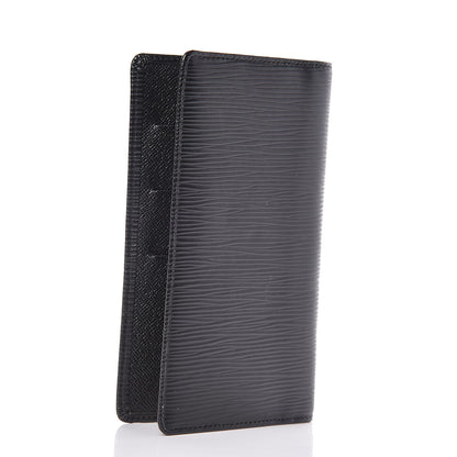 Louis Vuitton Epi Checkbook Cover Black 3 of 6