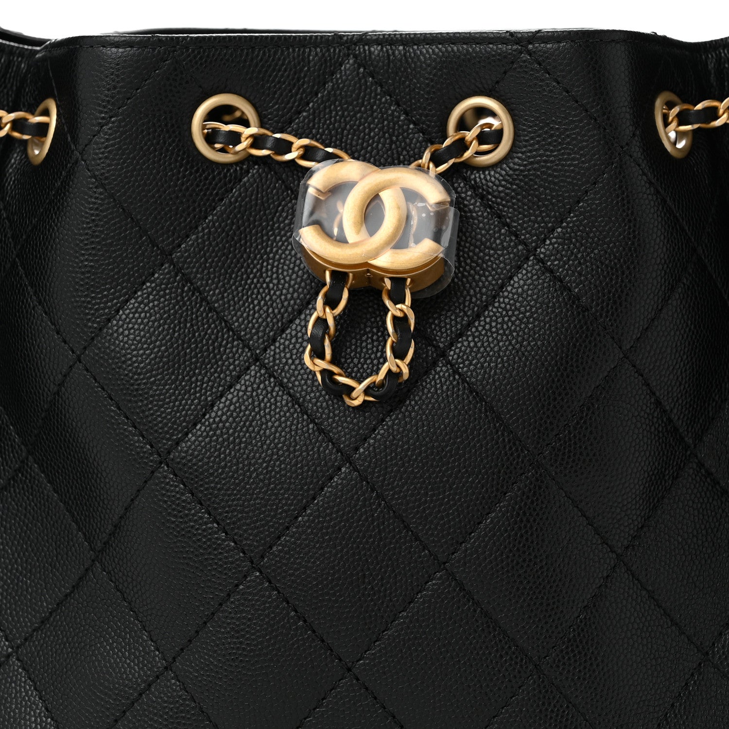 Chanel Caviar Quilted Small Chanel 25 Handbag Black 8 of 11