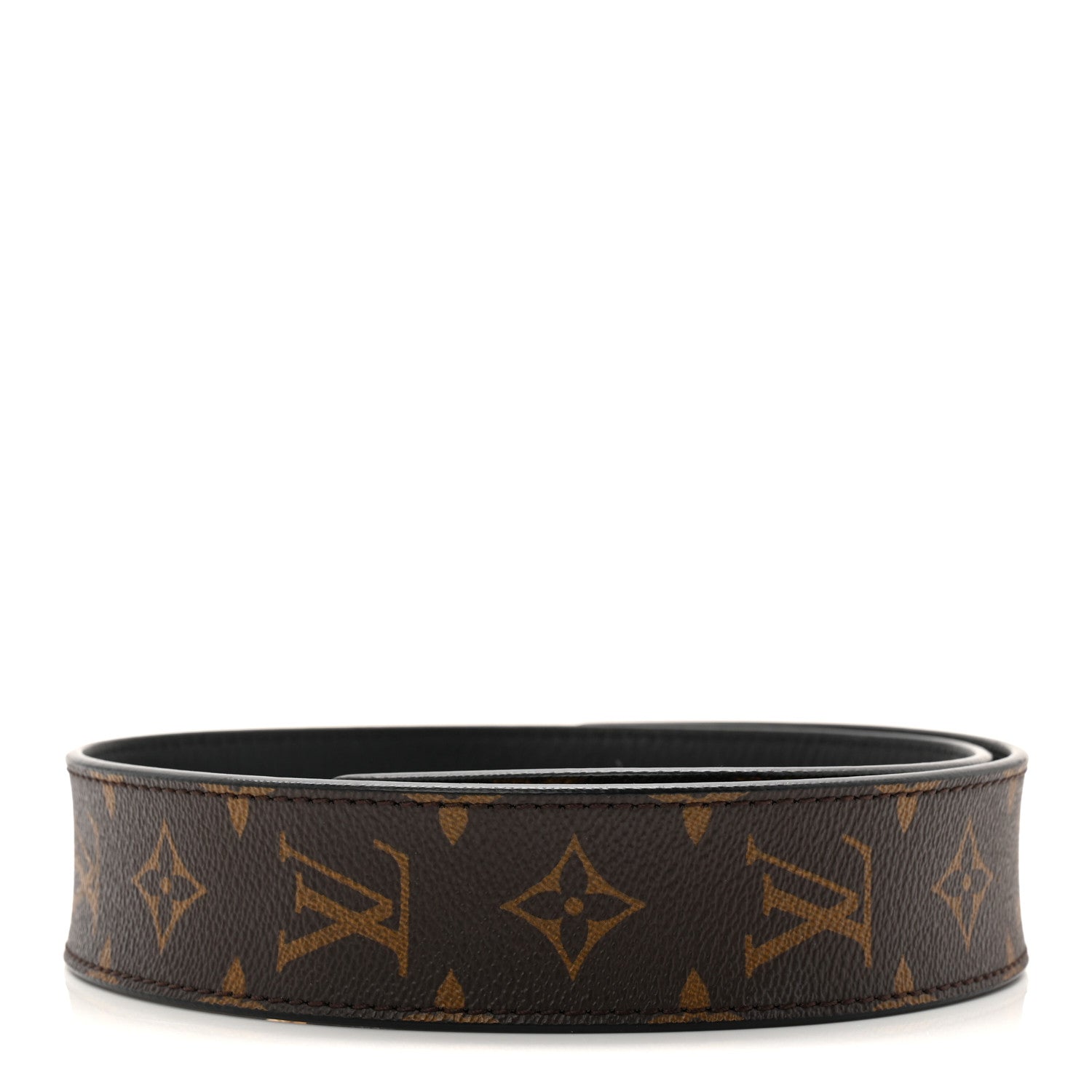 Louis Vuitton Monogram Bandouliere Shoulder Strap Black 2 of 5