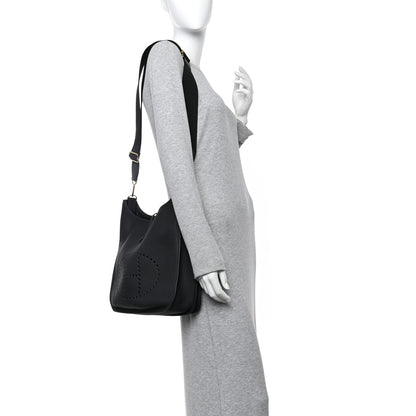 Hermes Taurillon Clemence Evelyne III GM Black 2 of 12