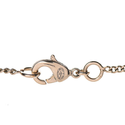 Chanel Pearl Crystal Baguette CC Pendant Necklace Gold 4 of 5