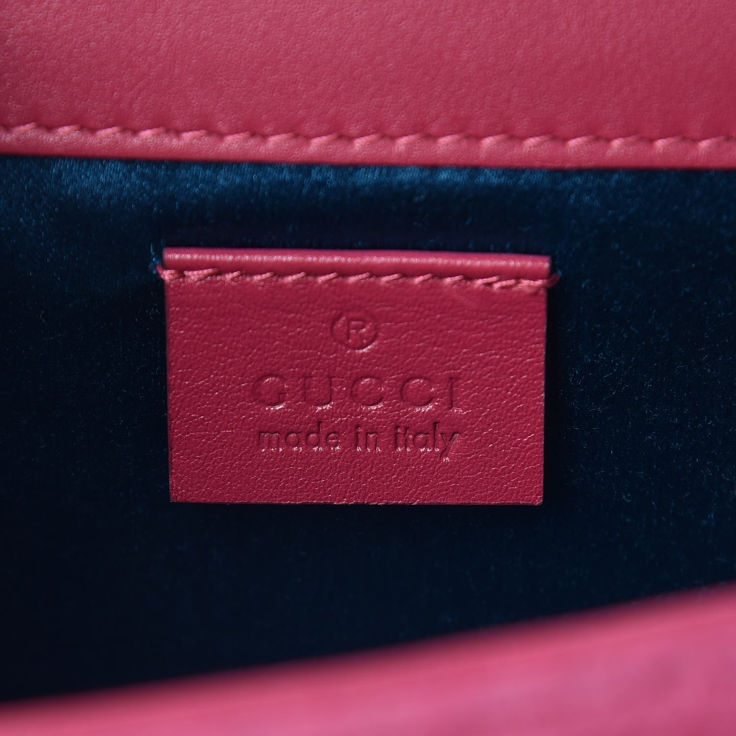 Gucci Velvet Crystal Square G Shoulder Bag Light Raspberry Rose 6 of 10