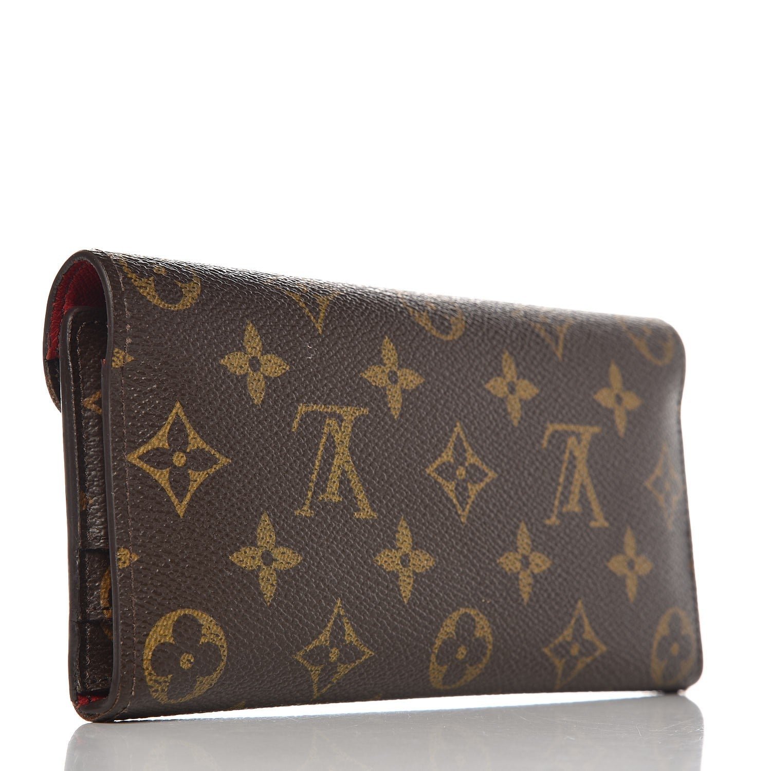 Louis Vuitton Monogram Josephine Wallet Red 3 of 11