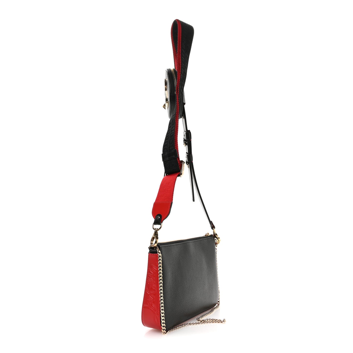 Toile Monogram Loubila Chain Hybrid Crossbody Black Black