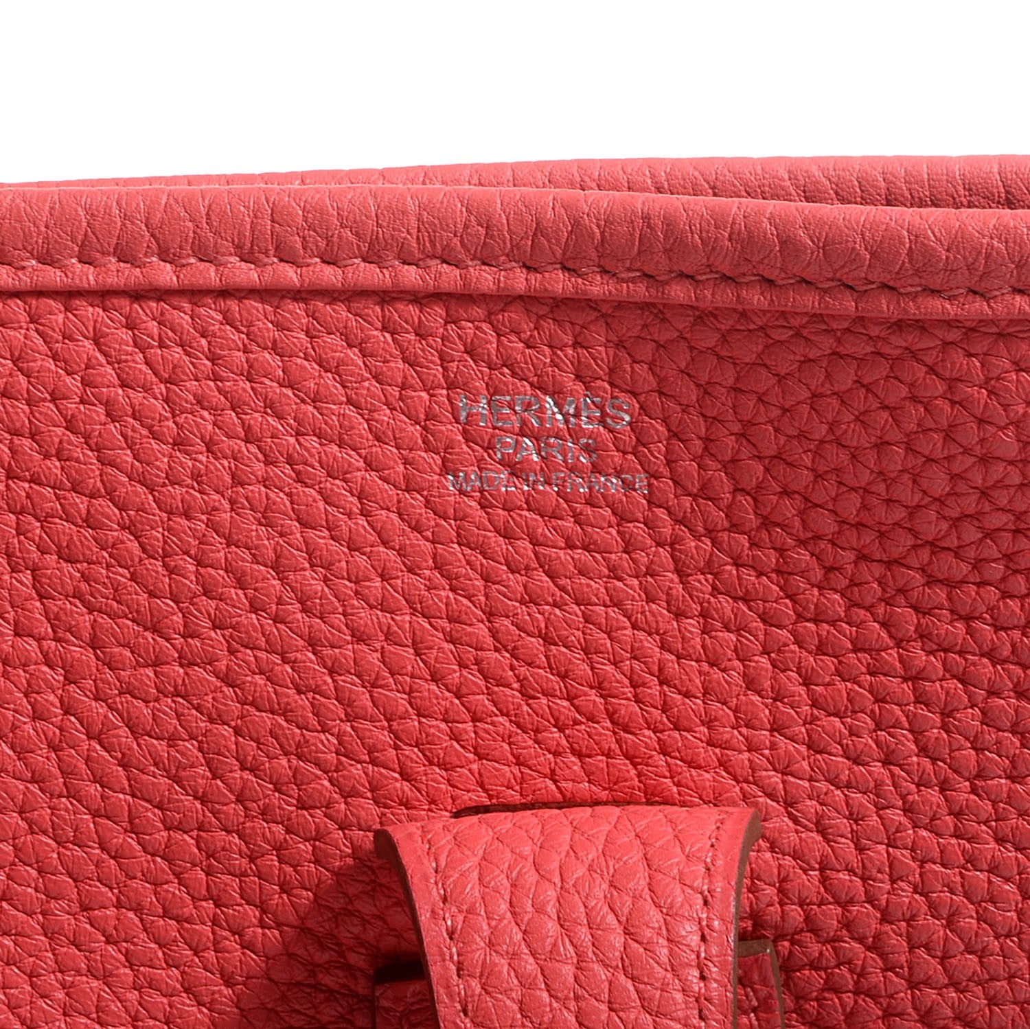 Hermes Taurillon Clemence Evelyne III GM Rose Jaipur 12 of 15