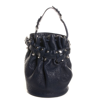 Alexander Wang Pebbled Lambskin Diego Bucket Bag Neptune 1 of 7