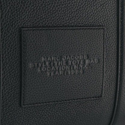 Marc Jacobs Grained Calfskin Large The Tote Bag Black 9 of 13