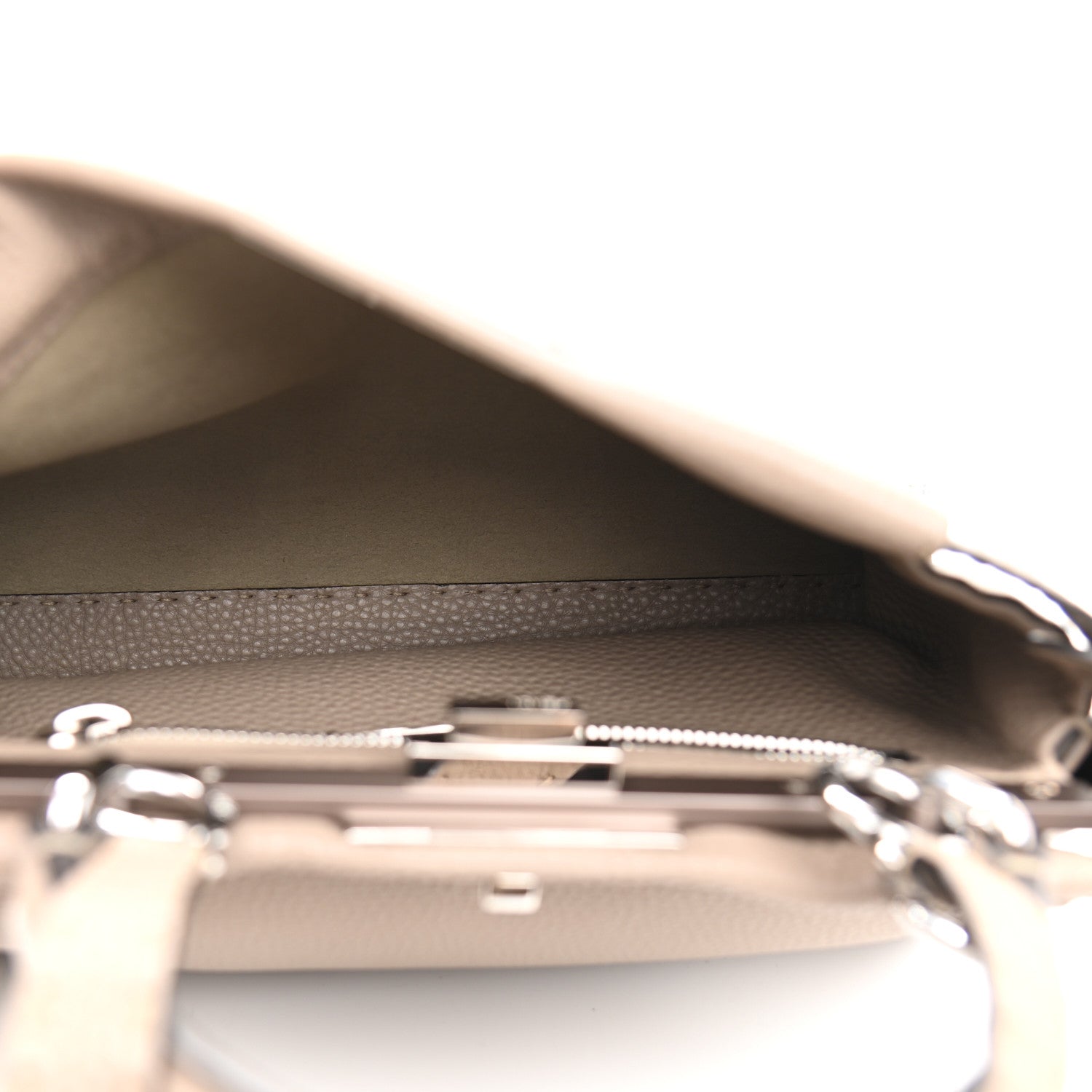 Fendi Cuoio Romano Selleria Medium Peekaboo Iconic Satchel Corda 5 of 8