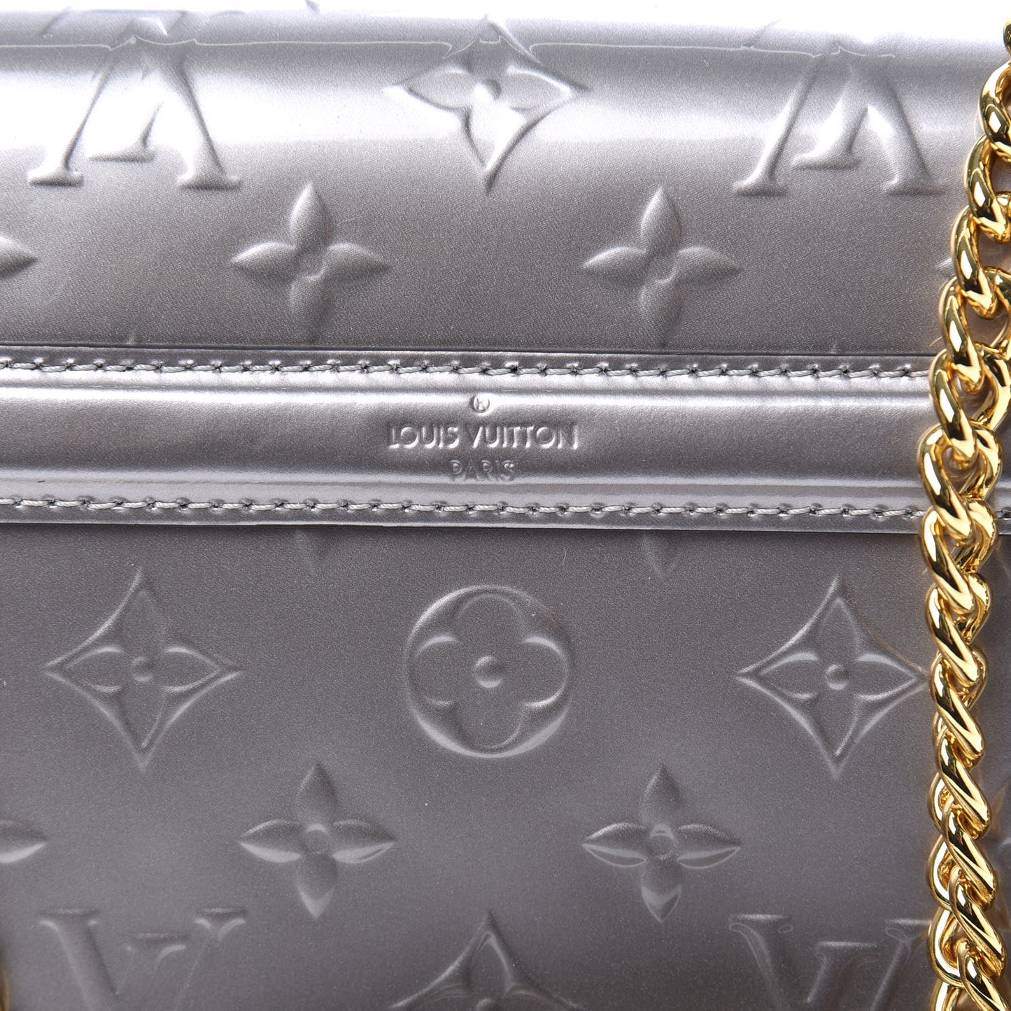 Vernis Epi Monogram Wynwood Metallic Taupe Grey
