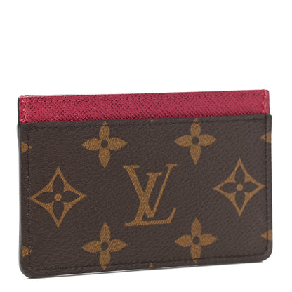 Louis Vuitton Monogram Card Holder Fuchsia 3 of 7