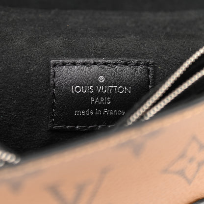 Louis Vuitton Reverse Monogram Kabuki Pochette Black 7 of 10