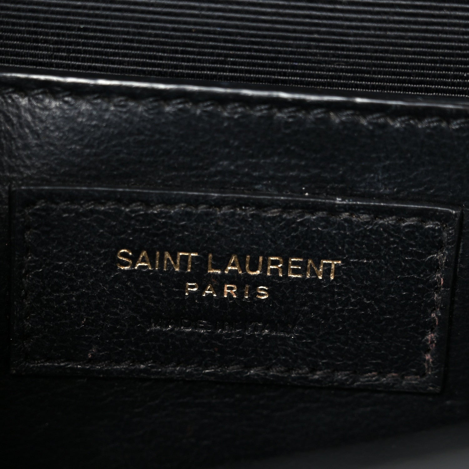 Saint Laurent Grain De Poudre Textured Mixed Matelasse Triquilt Small Monogram Satchel Black 6 of 11