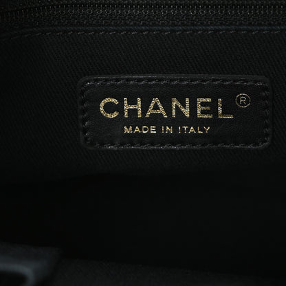 Chanel Caviar Quilted CC Timeless Soft Tote Black 6 of 11
