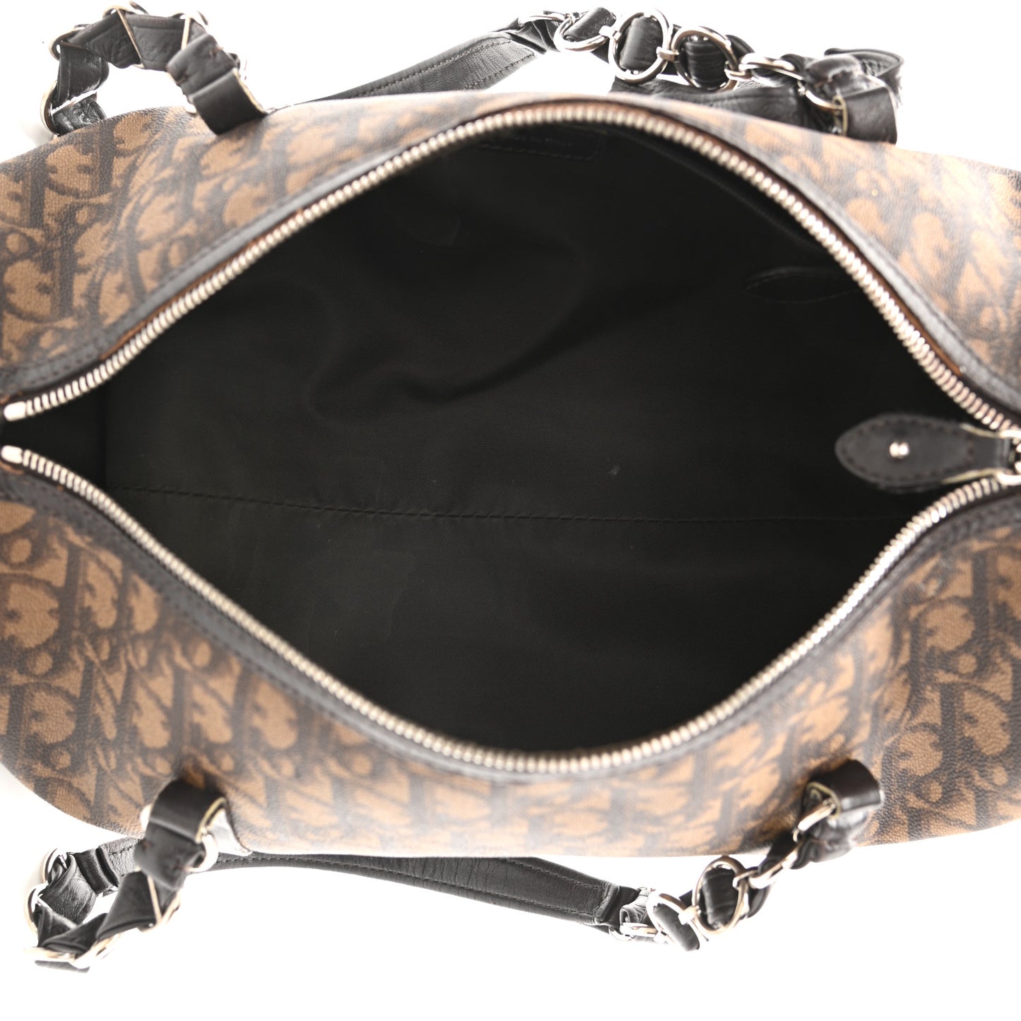 Monogram Trotter Romantique Boston Bag Brown