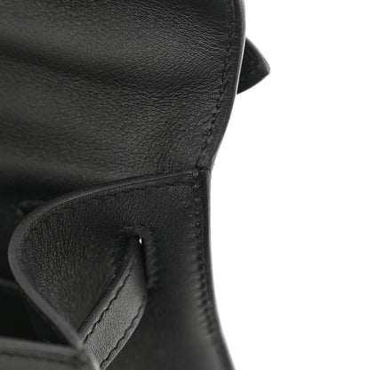 Hermes Swift Kelly Pochette Clutch Black 7 of 11
