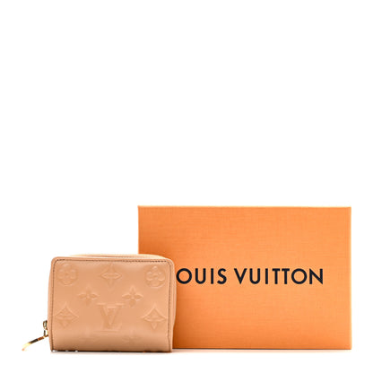 Louis Vuitton Lambskin Embossed Monogram Lou Coussin Wallet Camel 9 of 9