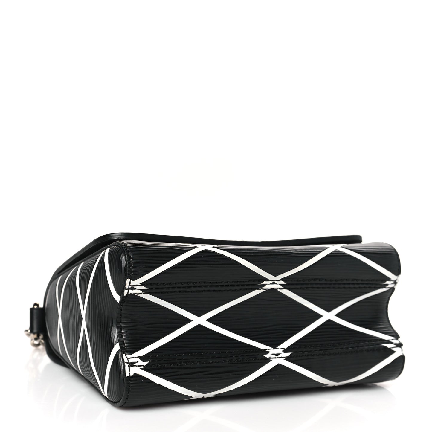 Epi Malletage Twist Shoulder Bag PM Black