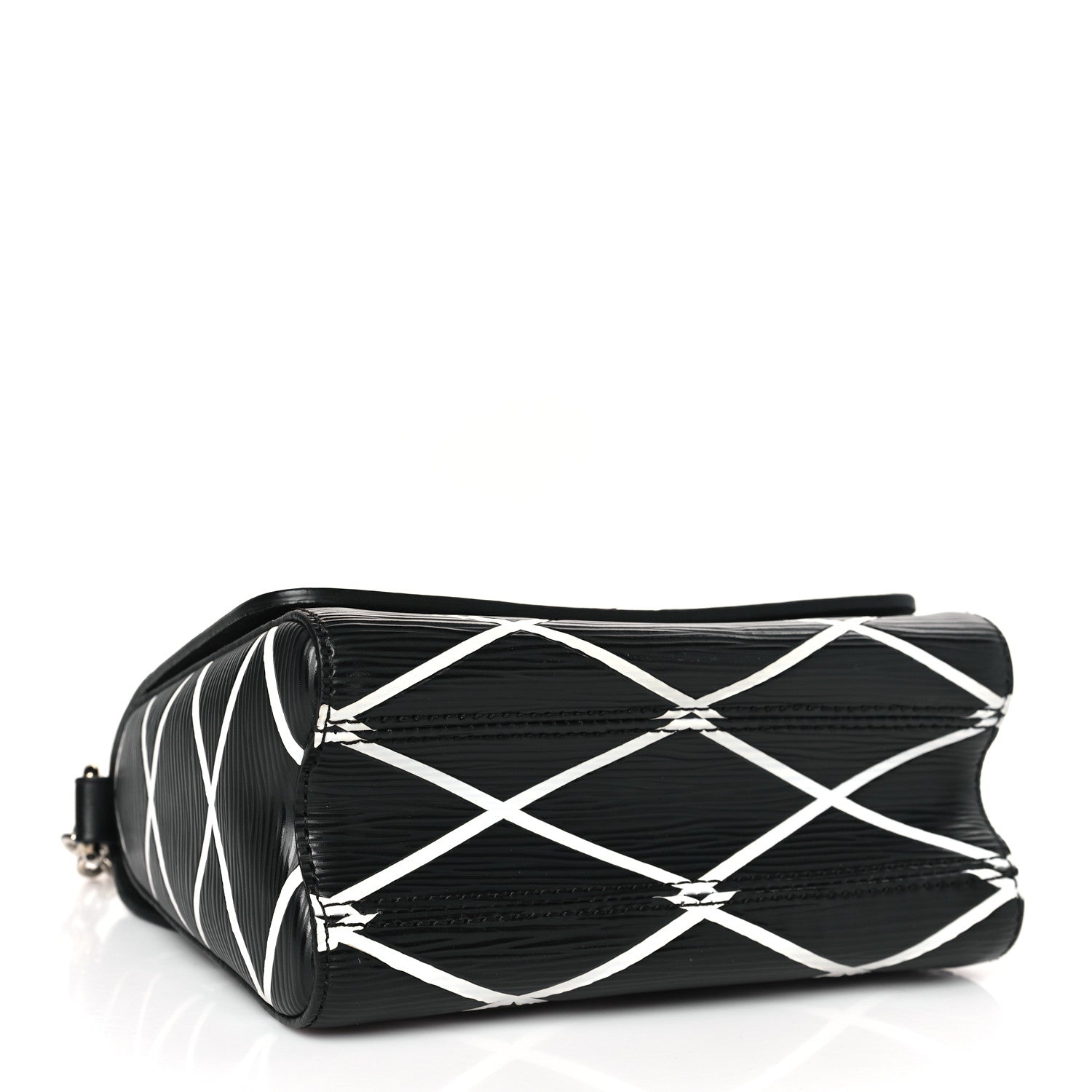 Louis Vuitton Epi Malletage Twist Shoulder Bag PM Black 4 of 9