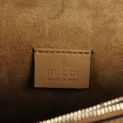 Gucci GG Supreme Monogram Lightning Embroidered Medium Dionysus Shoulder Bag Beige 6 of 7
