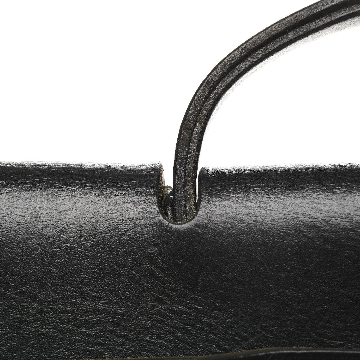 Hermes Toile Vache Calfskin Herbag 39 MM Black 21 of 24