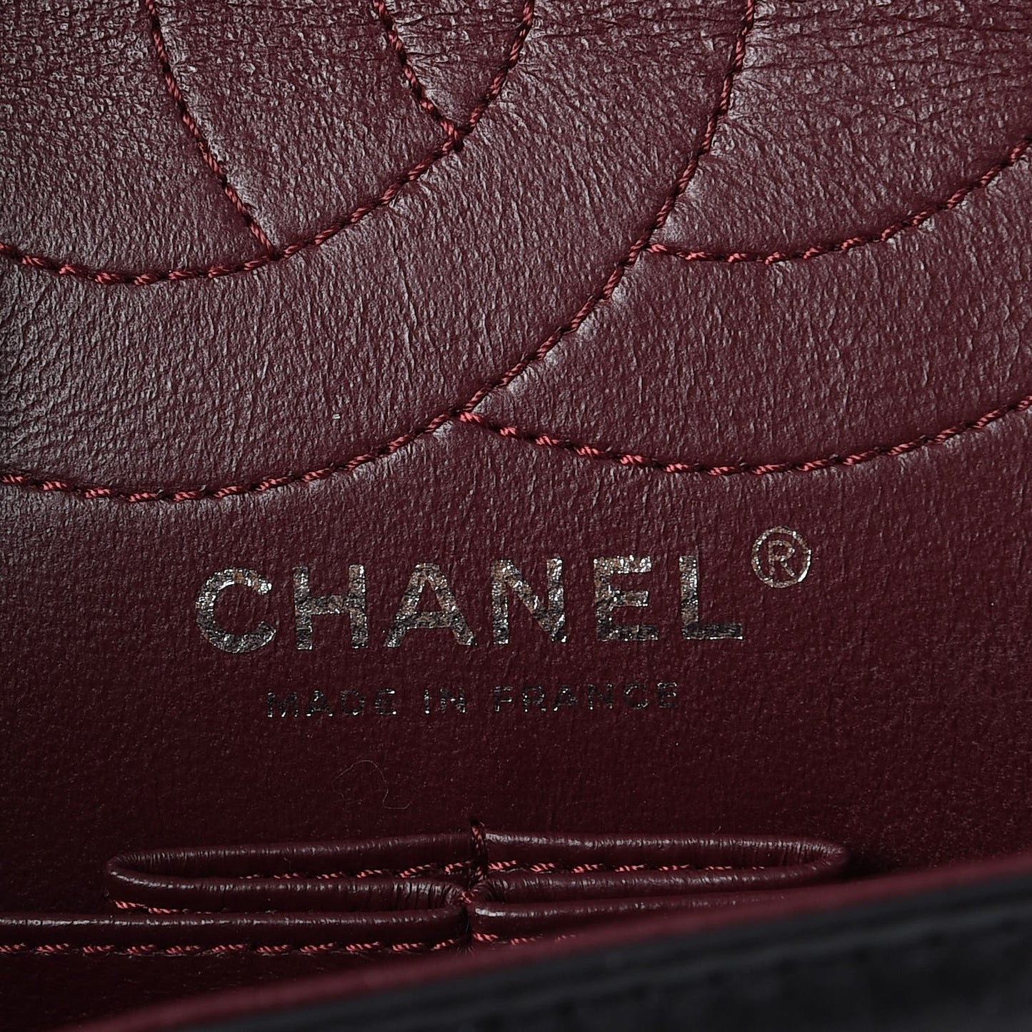 Aged Calfskin Quilted 2.55 Reissue 226 Flap Black
