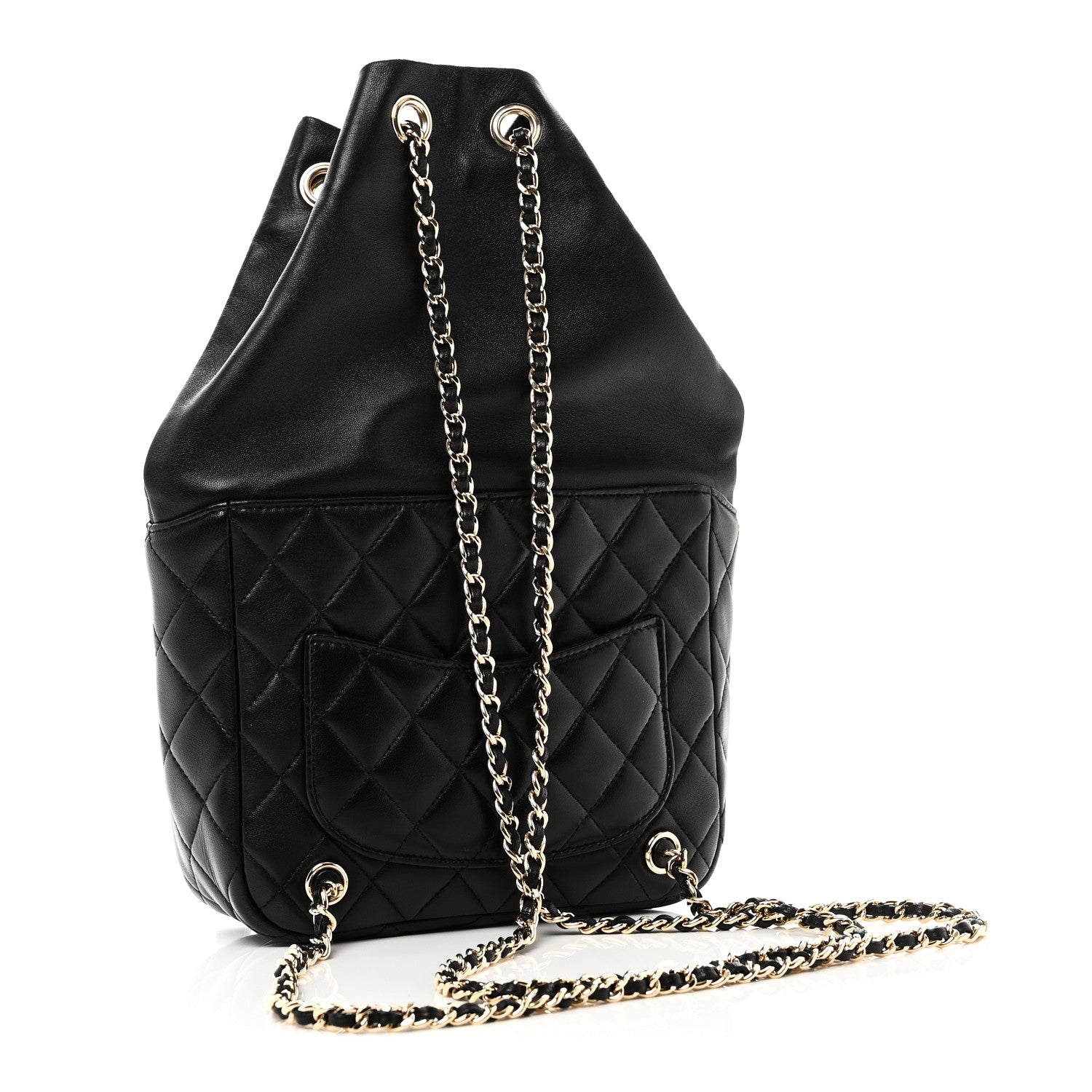 Chanel Lambskin Quilted Small In Seoul Backpack Black 3 of 11